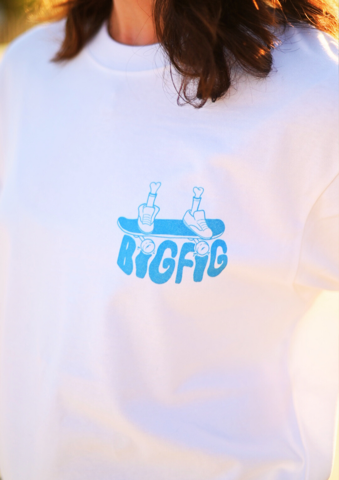 T-SHIRT OVERSIZE STREET Blue