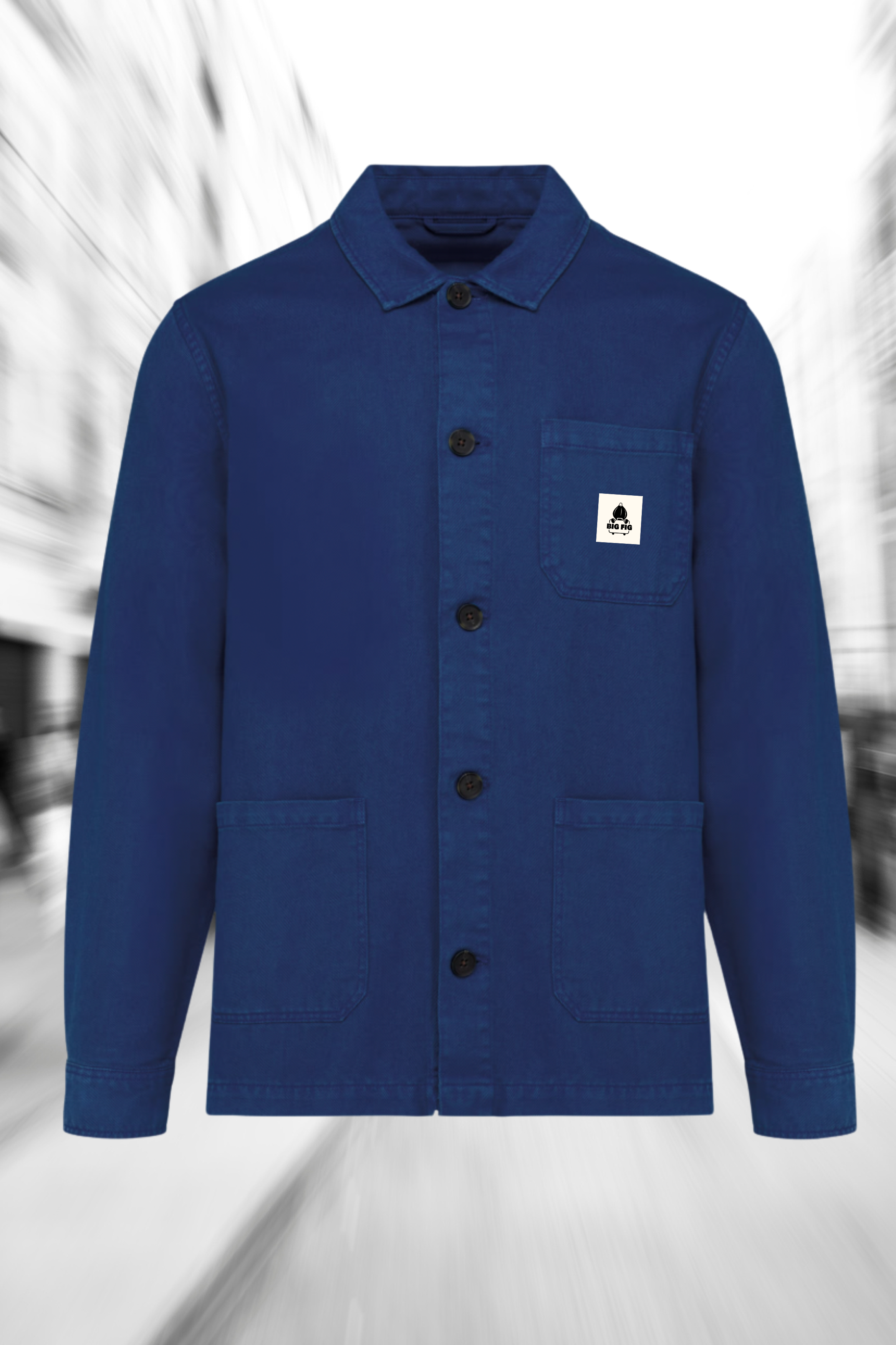 CHEMISE WORKER NAVY BLUE