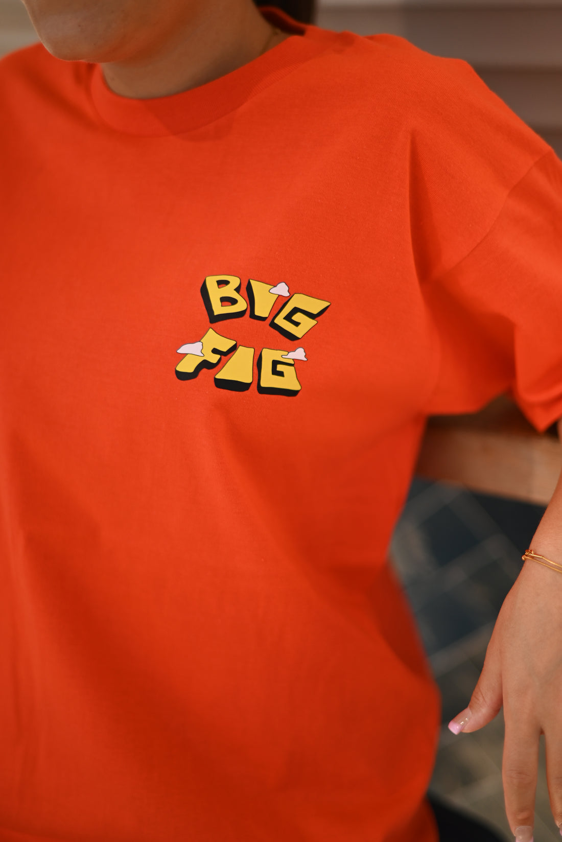 T-SHIRT KIDS PROVENCE POP ORANGE