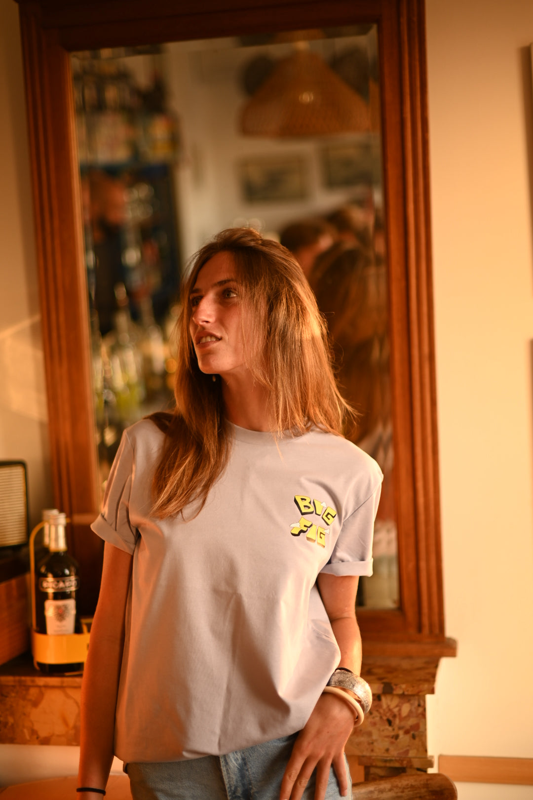 T-SHIRT COUPE CLASSIQUE Provence Lavande pop