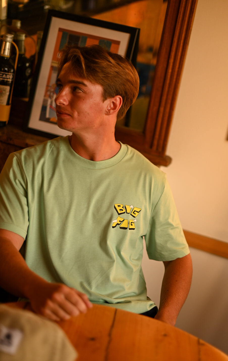 T-SHIRT COUPE CLASSIQUE Provence green pop