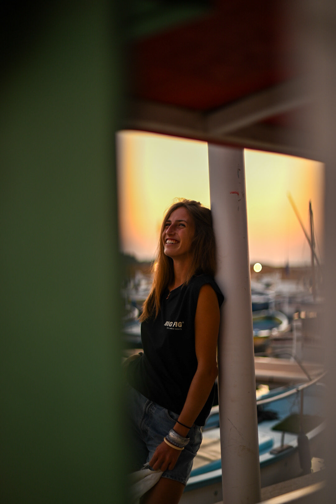 T-SHIRT DEBARDEUR OVERSIZE LANDSCAPE