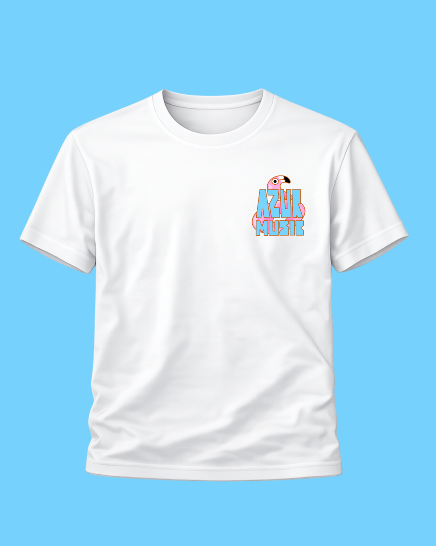 T-SHIRT AZUR MUSIC FESTIVAL  UNISEXE