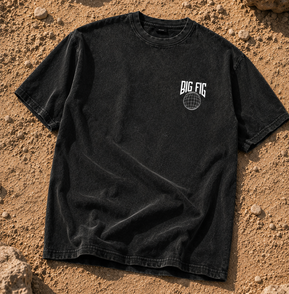 T-SHIRT BURNING OVERSIZE UNISEXE