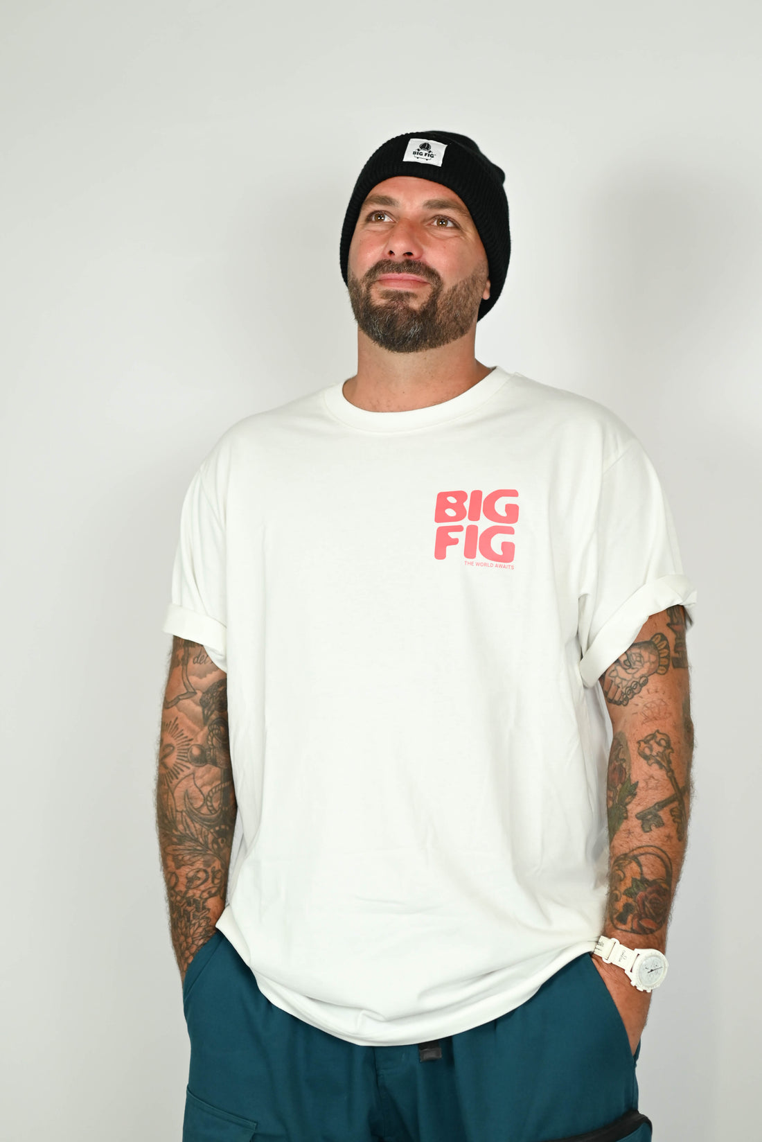 T-SHIRT OVERSIZE DISCOVER CORAL