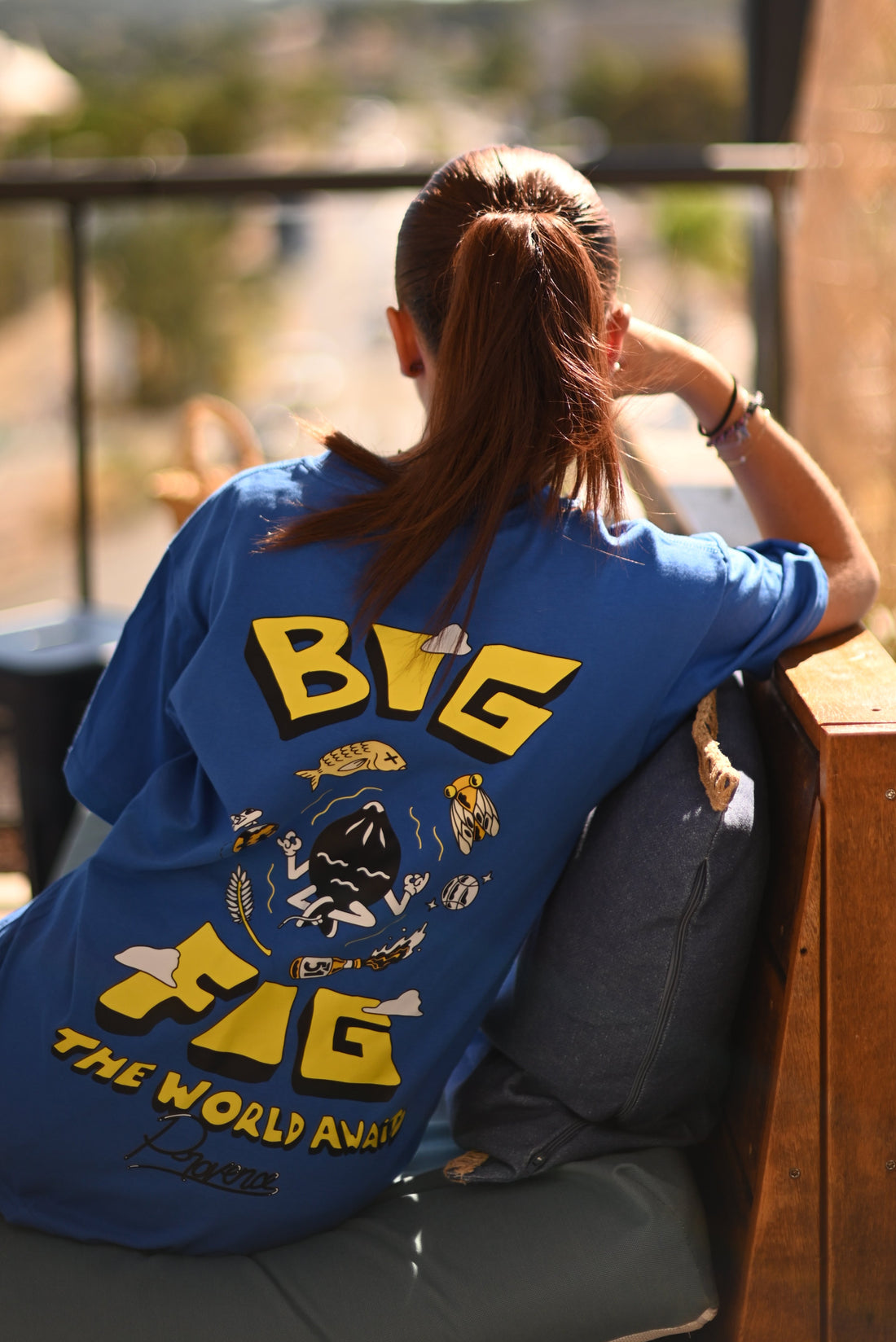 T-SHIRT KIDS PROVENCE POP BLUE