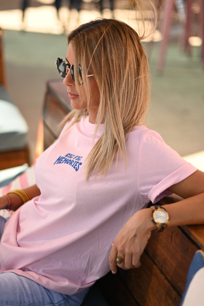 T-SHIRT COUPE CLASSIQUE MEMORIES Pink