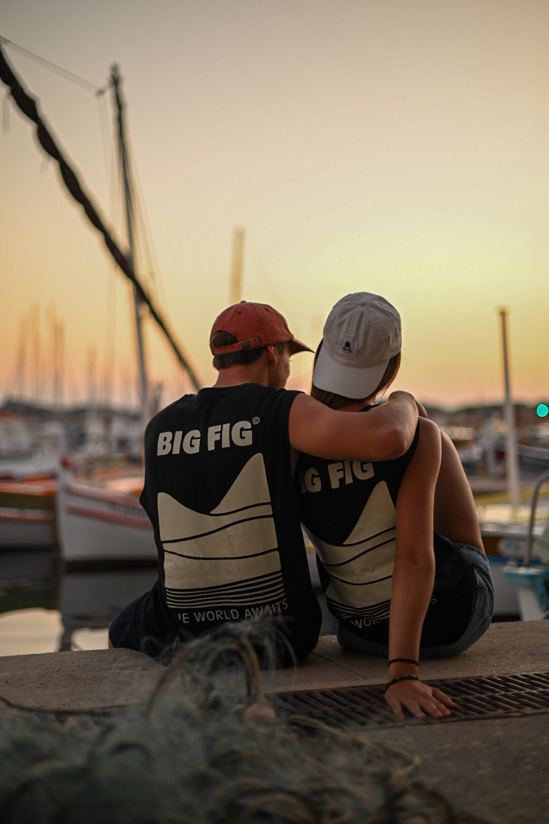 T-SHIRT DEBARDEUR OVERSIZE LANDSCAPE