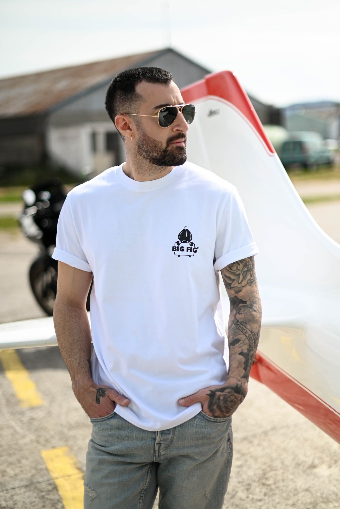 tshirt-manches-courtes-unisexe-blanc-